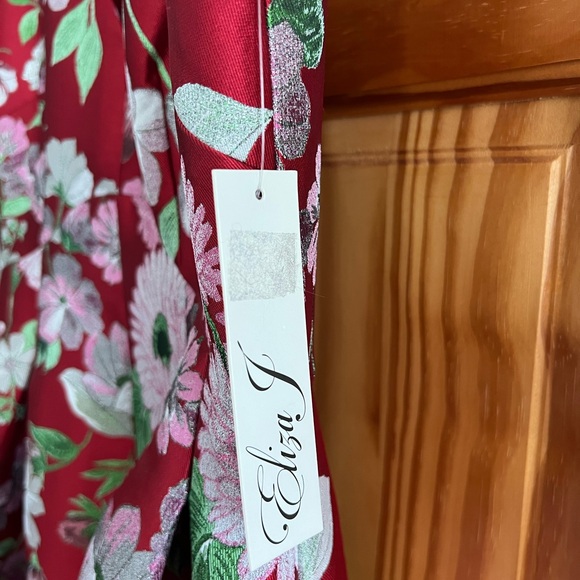Eliza J, NWT Size 12 Floral Dress - Picture 8 of 12